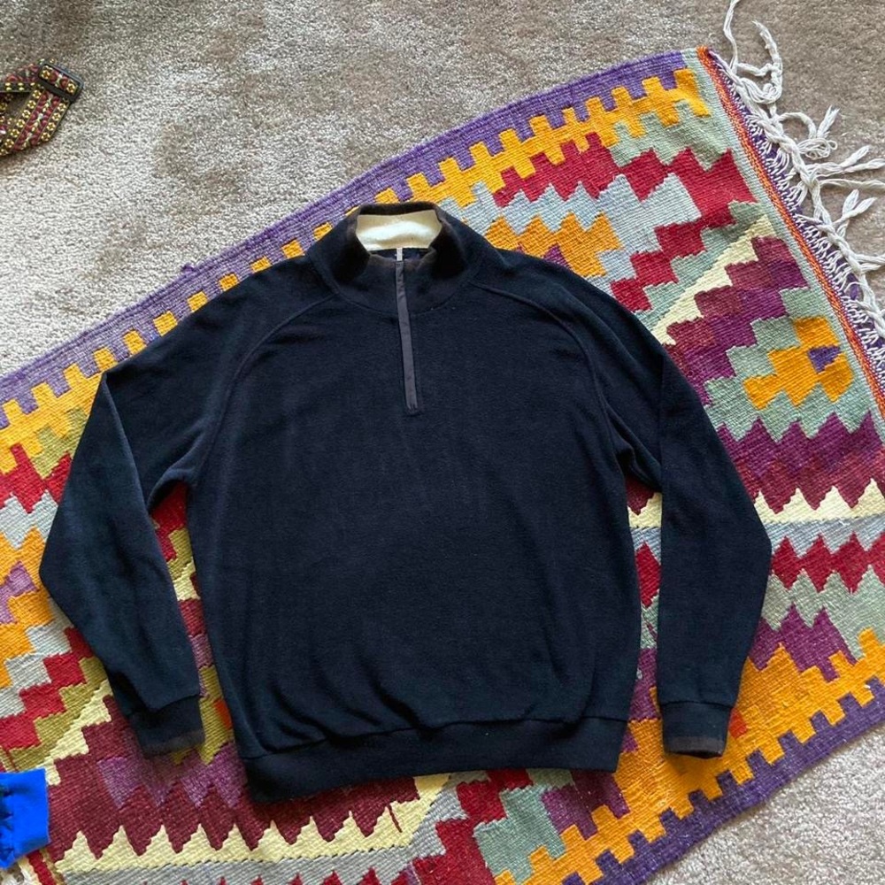 Zegna quarter zip sweater